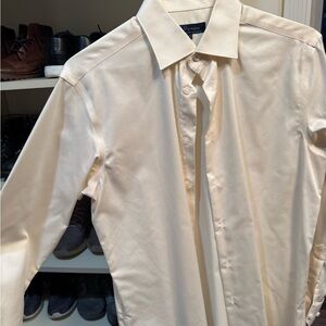 Men's Cream Dress Shirt
